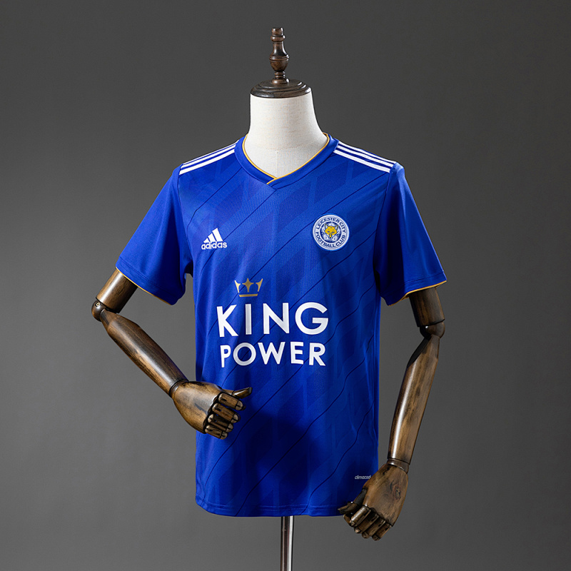Camiseta retro de local del Leicester City 18-19, tallas S-XXL